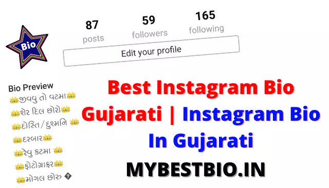 92+ Best Instagram Bio Gujarati | Instagram Bio In Gujarati