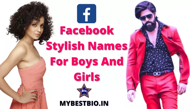 FB Stylish Names For Boys And Girls