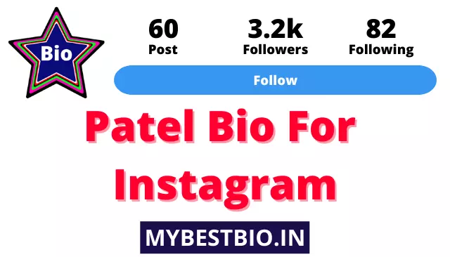 Patel Bio For Instagram