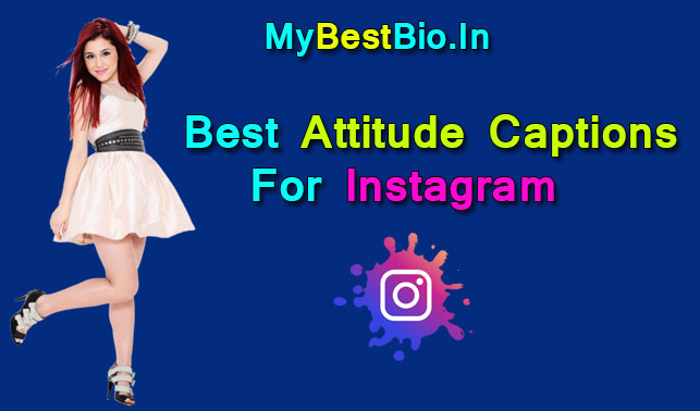 851+ Best Attitude Captions For Instagram For Boys & Girls