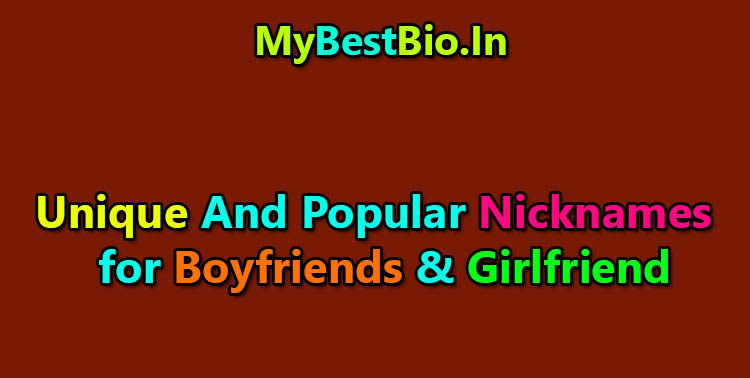 1121+ Unique And Popular Nicknames for Boys & Girls | Nicknames For Friends, Guys, Couples
