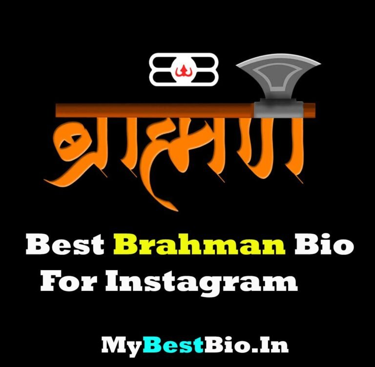 Best Brahman Bio For Instagram, Pandit Bio For Instagram Attitude & Stylish