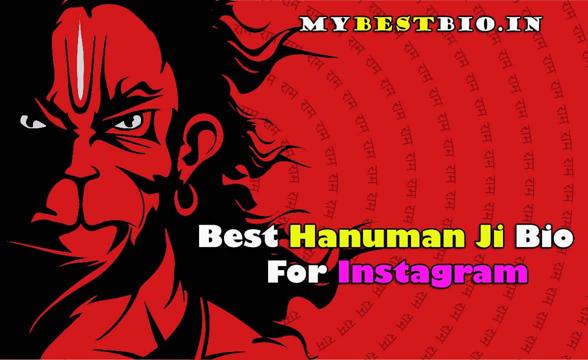 Hanuman Bio For Instagram, Instagram Bio For Hanuman