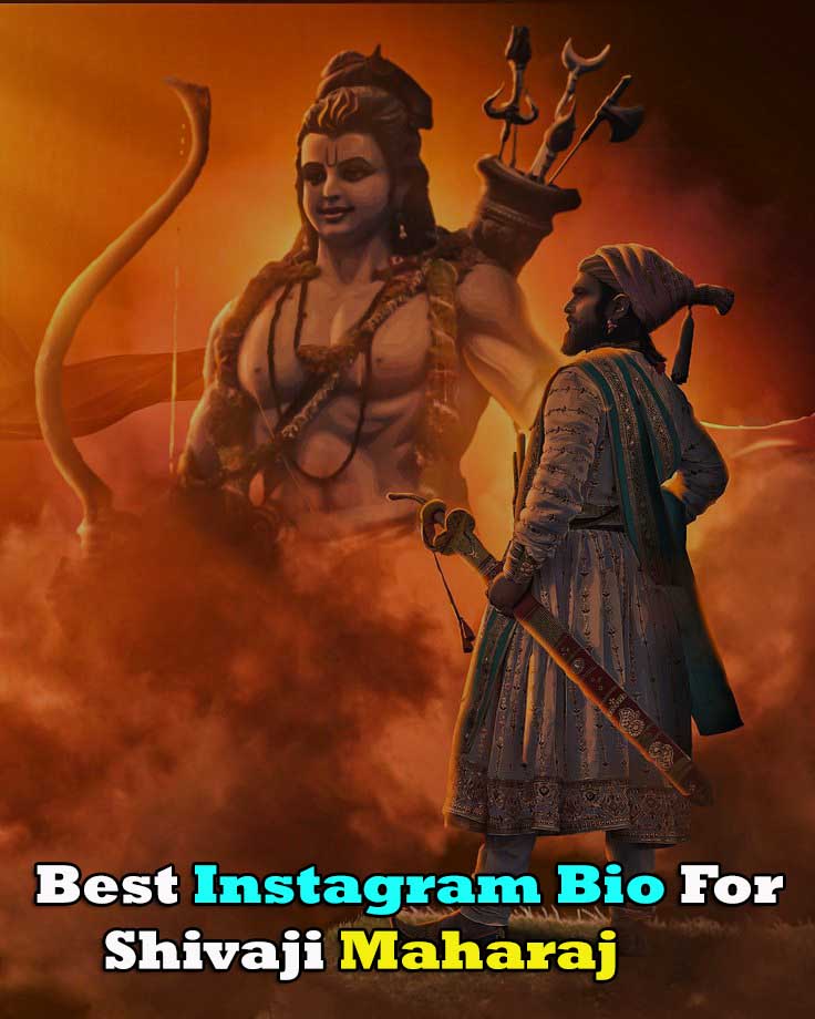 Best Instagram Bio For Shivaji Maharaj